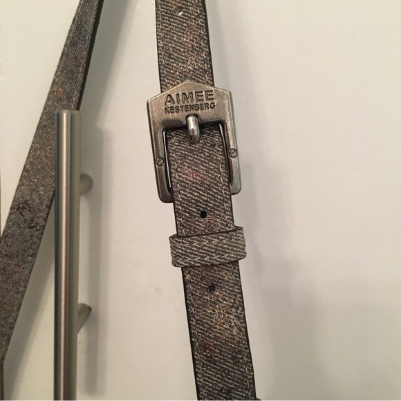 𝅺aimee Kestenberg On The Rocks Brushed Metallic Crossbody Bag - Picture 8 of 9